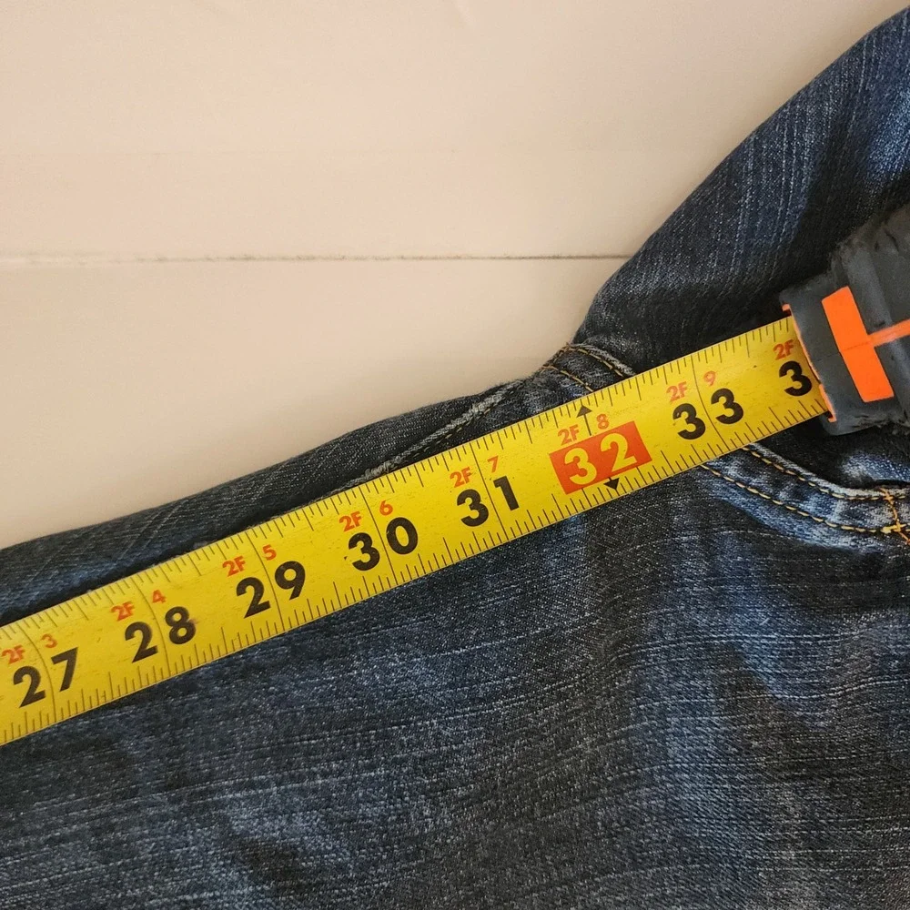 D32 Lucky Brand Dungarees by Gene Montesano Straight Leg Classic Fit 36x32